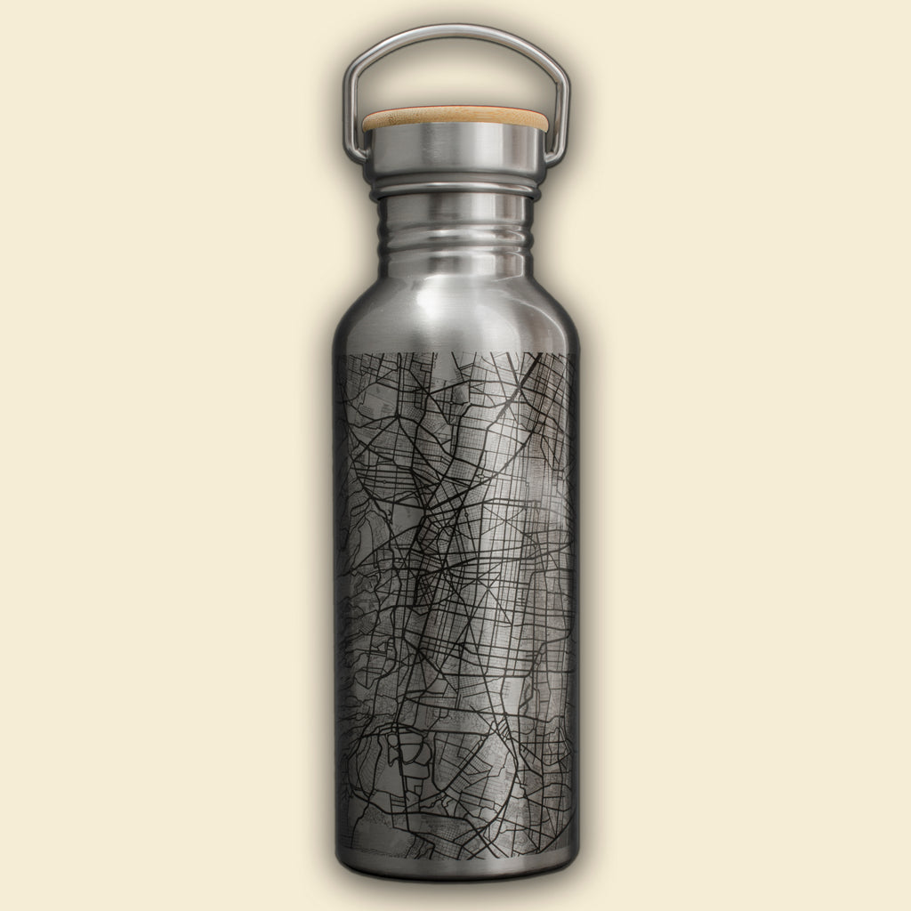 Botella de Acero Mapa Personalizado